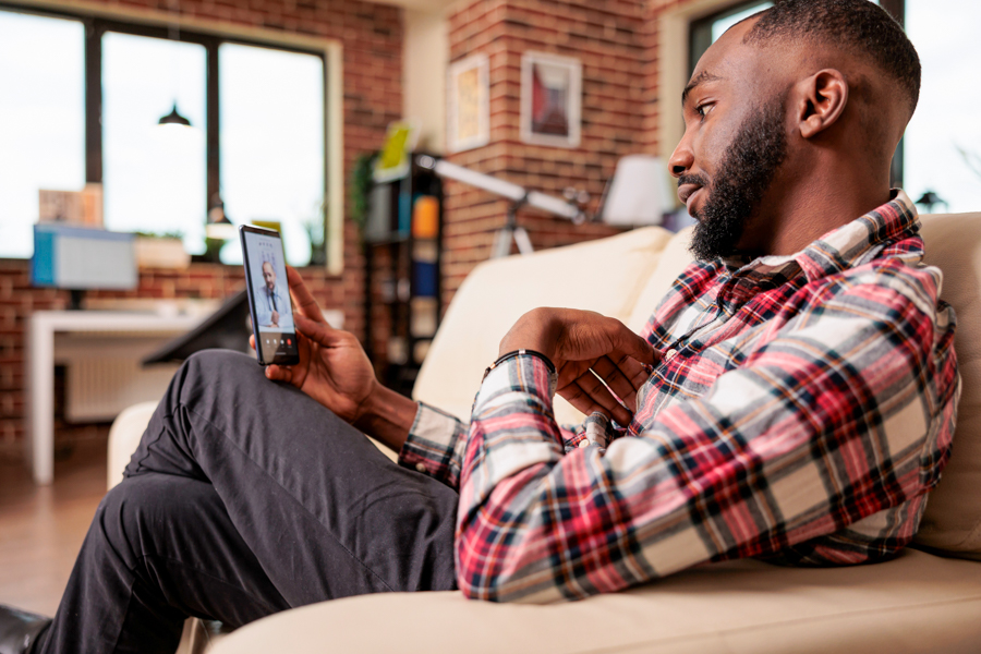 Online consultation with a BetaDocta doctor